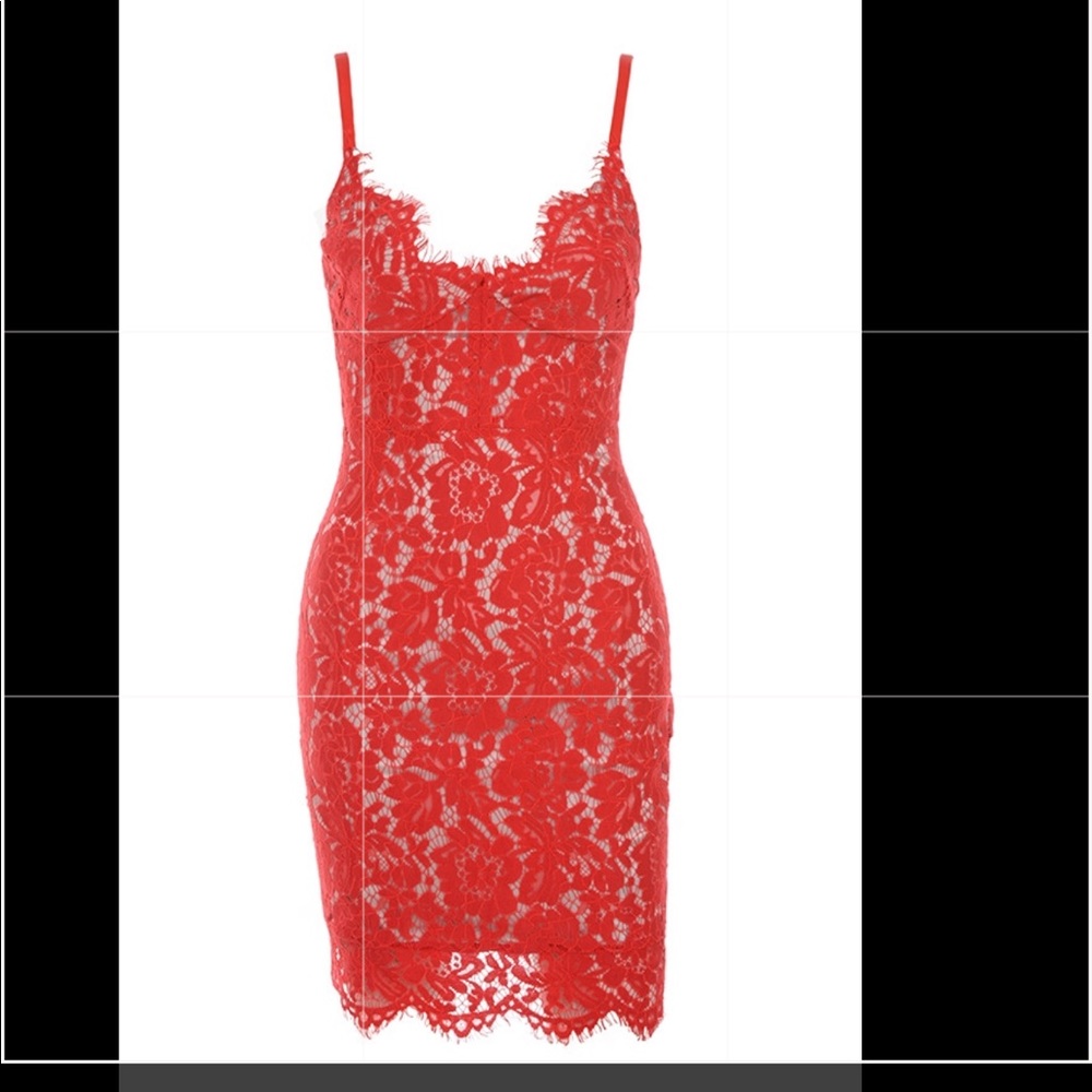 Red Lace Dress!
